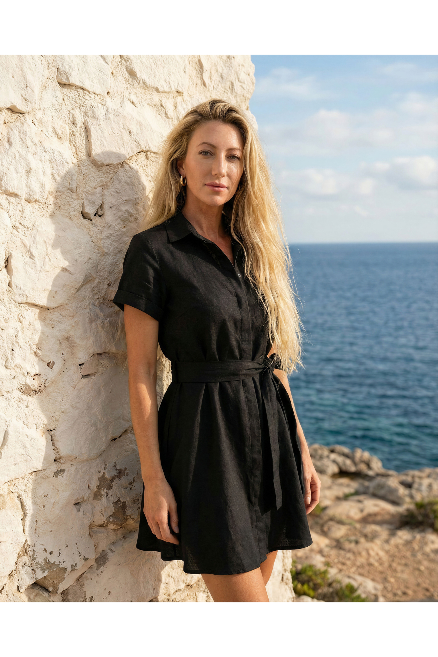 Isola Noir Collection Chloe Dress in Black