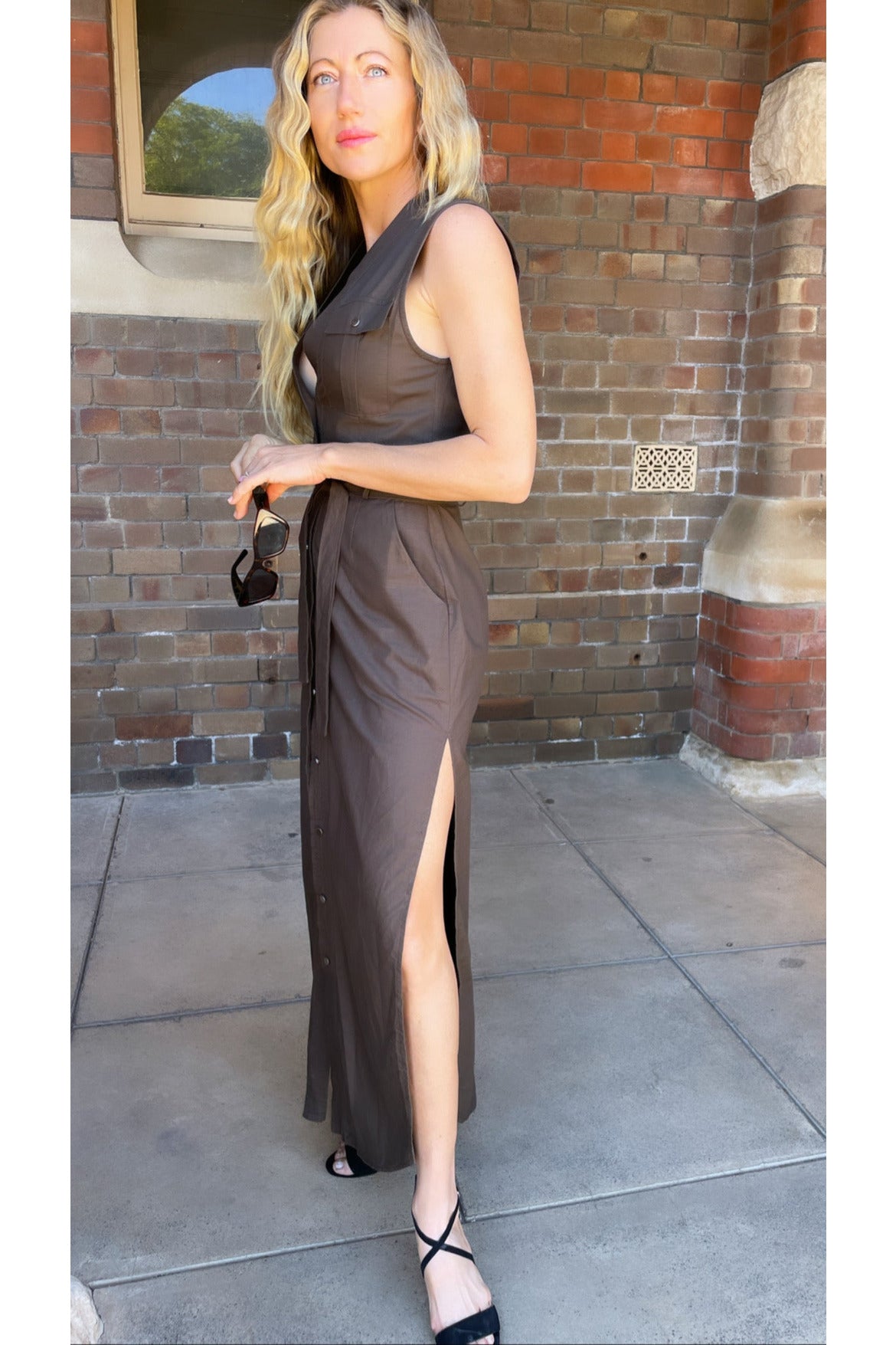 Classic Collection Chocolate Serina Maxi Dress