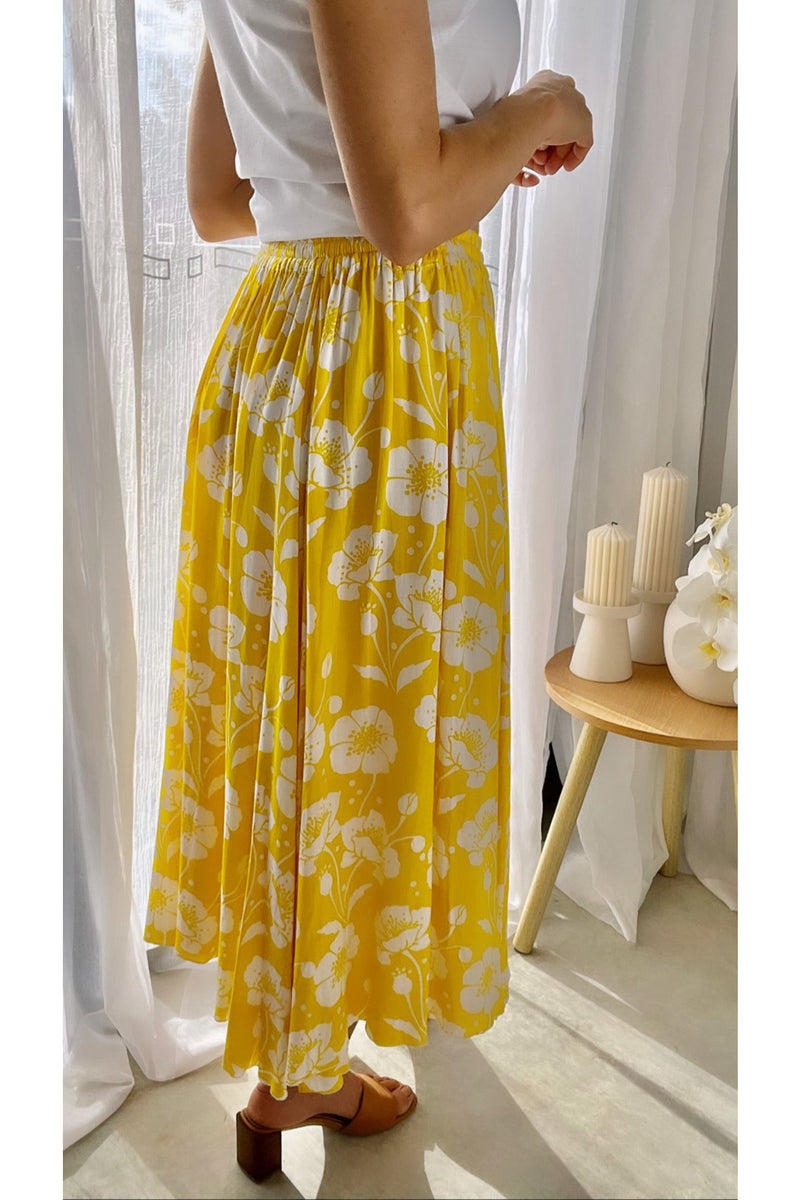 Bloom Collection Yellow Sophia Skirt