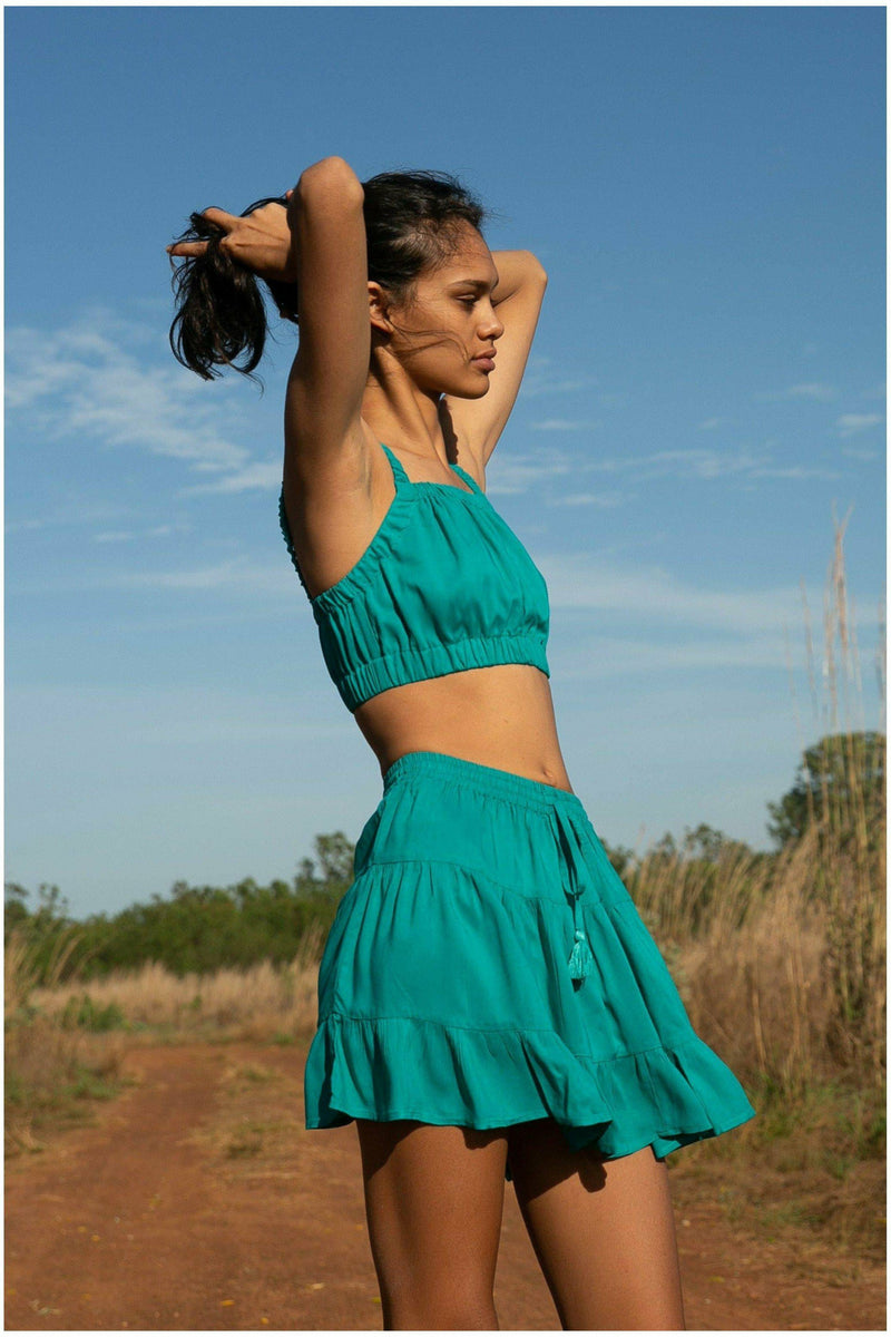 Essentials Tosca Janet Mini Skirt - WALLIS AND JAZZ - THE TROPICAL FASHION HOUSE