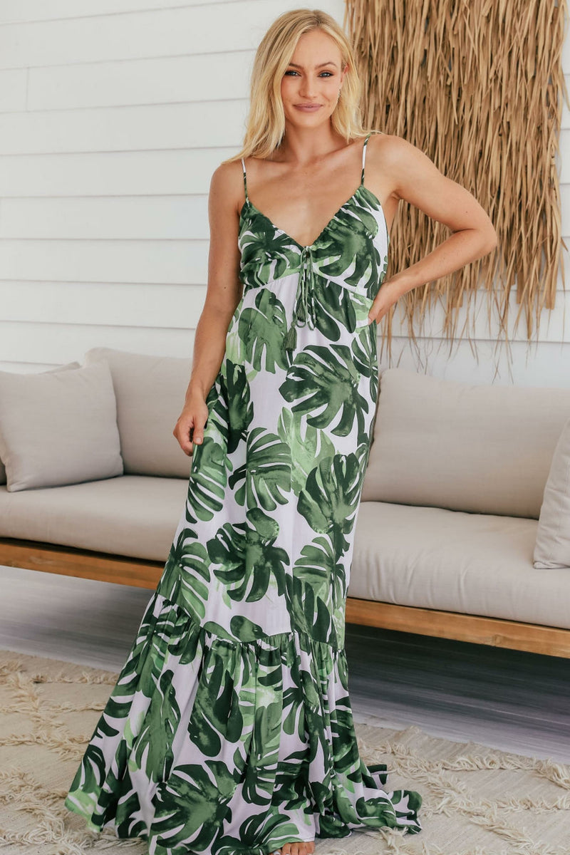 Tropicana Jungle Mila Maxi Dress