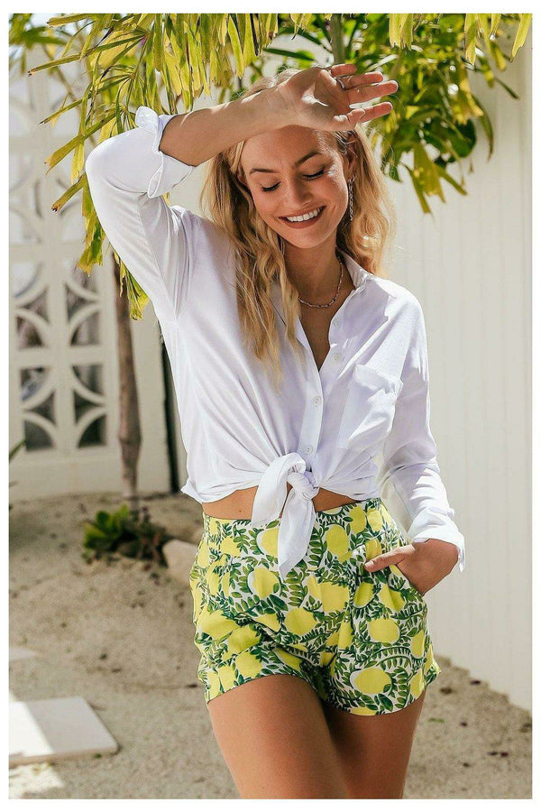 La Dolce Vita Lemoncello Penny Short - WALLIS AND JAZZ - THE TROPICAL FASHION HOUSE