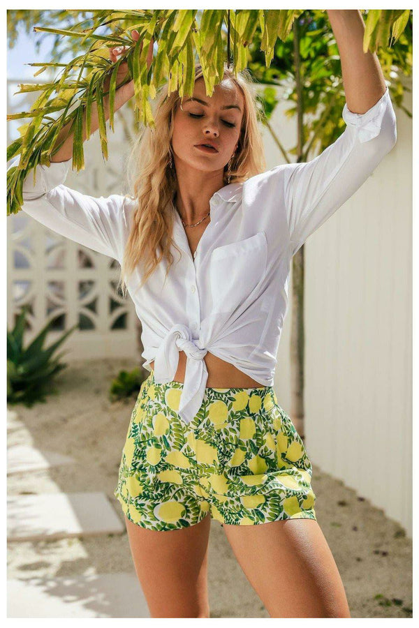 La Dolce Vita Lemoncello Penny Short - WALLIS AND JAZZ - THE TROPICAL FASHION HOUSE