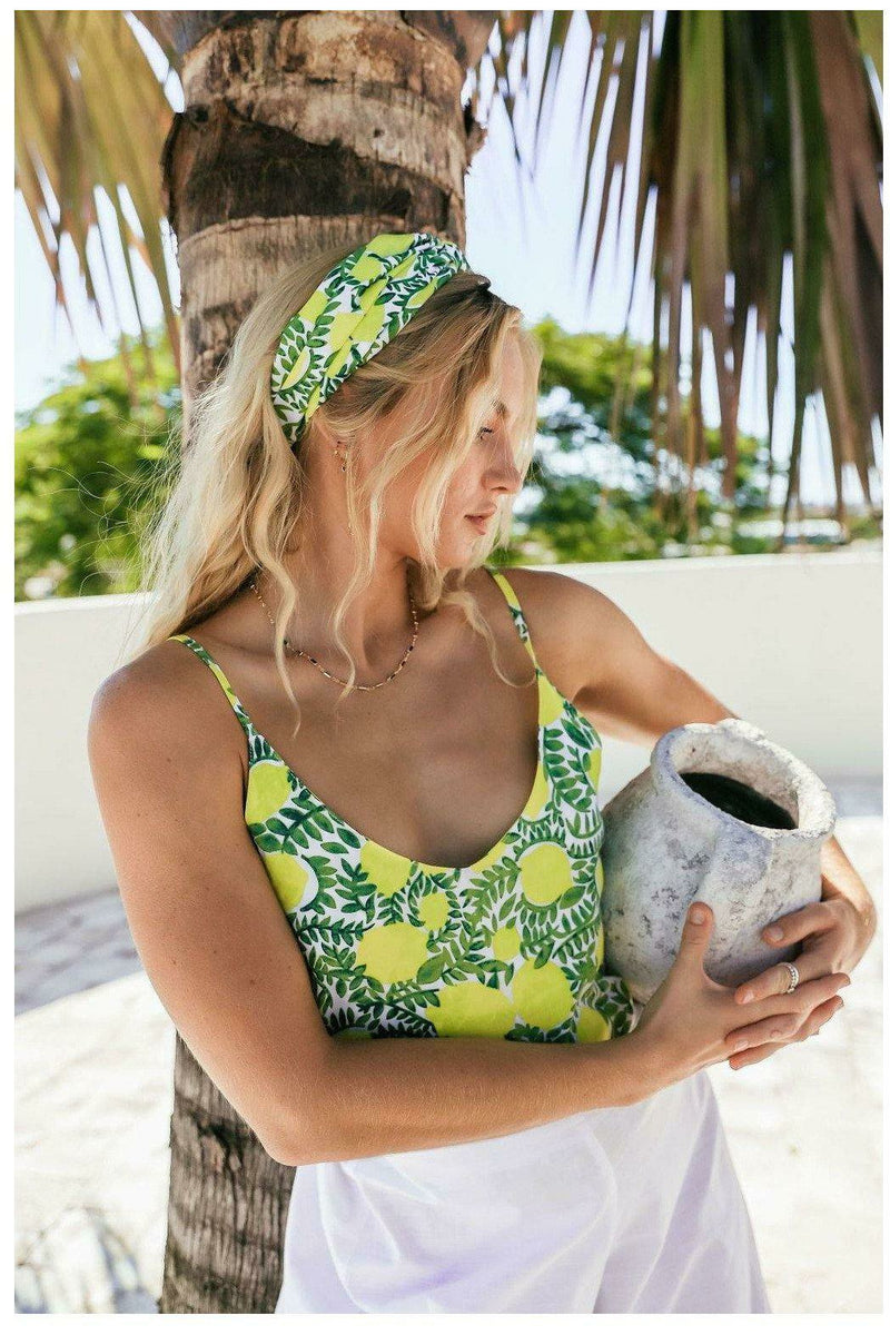 La Dolce Vita Cleo Cami in Lemon - WALLIS AND JAZZ - THE TROPICAL FASHION HOUSE