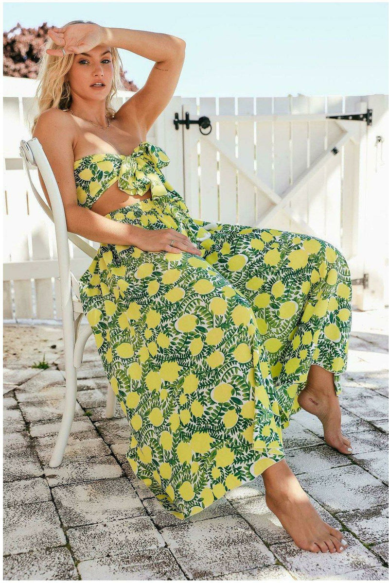 La Dolce Vita Limoncello Ciara Skirt - WALLIS AND JAZZ - THE TROPICAL FASHION HOUSE