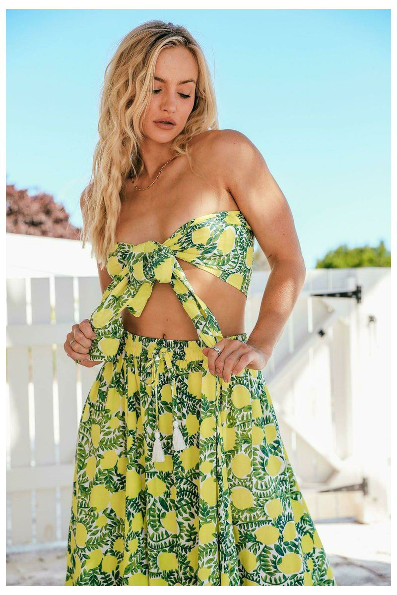 La Dolce Vita Limoncello Ciara Skirt - WALLIS AND JAZZ - THE TROPICAL FASHION HOUSE