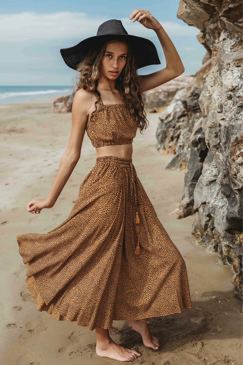 Sahara Cheetah Print Ciara Skirt